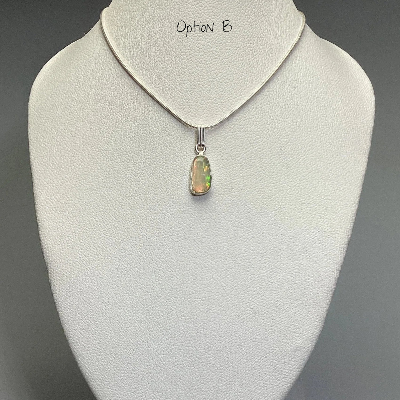 Fire Opal Pendant at $89