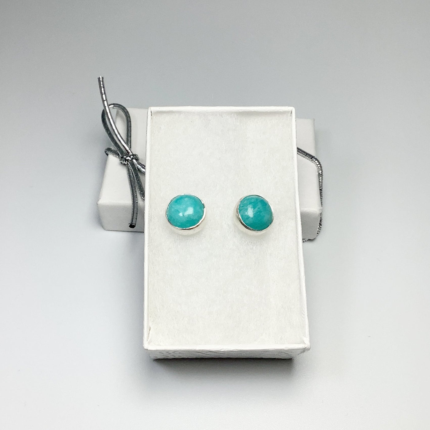 Amazonite Stud Earrings