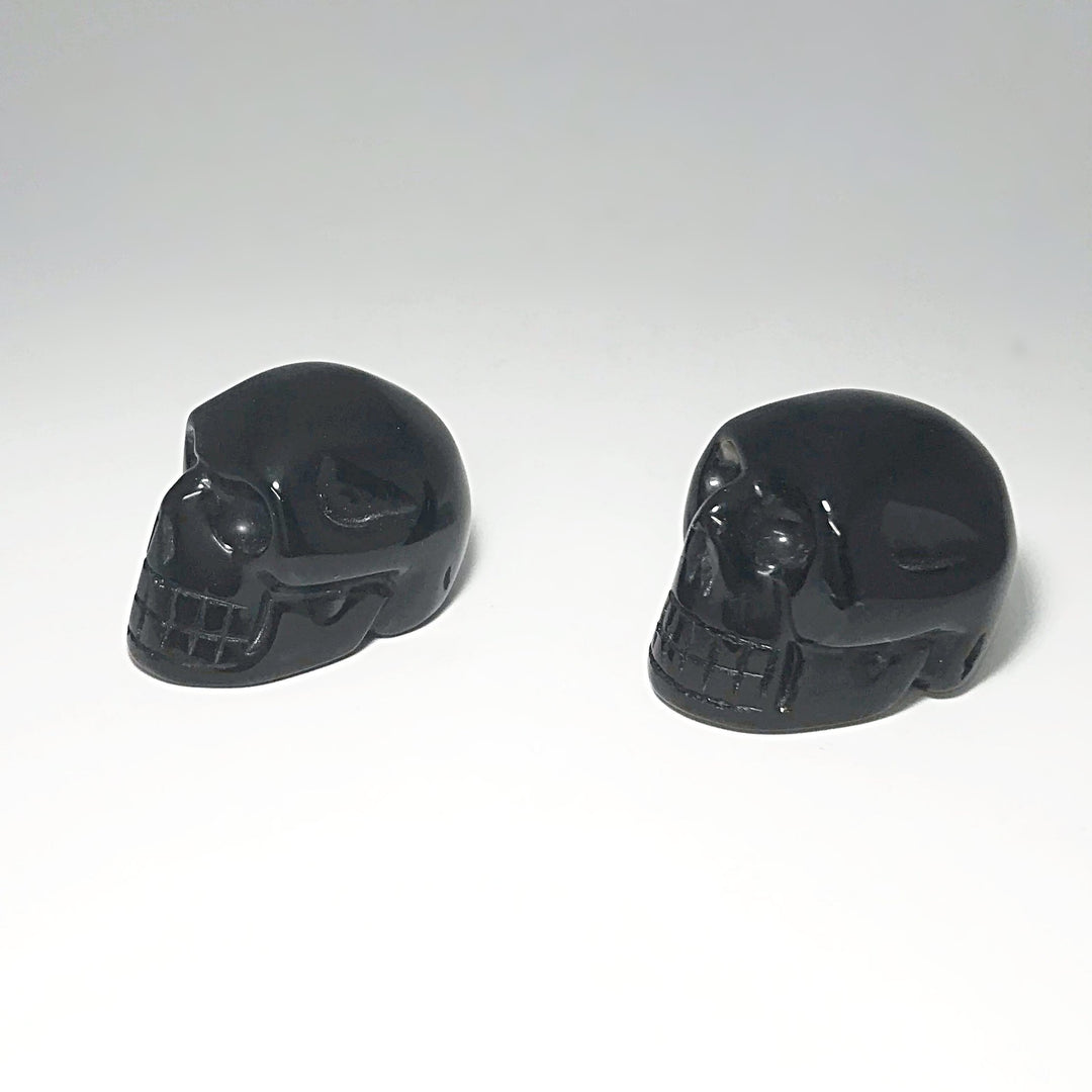Carved Smoky Quartz Crystal Skull - Rocks and Gems Canada