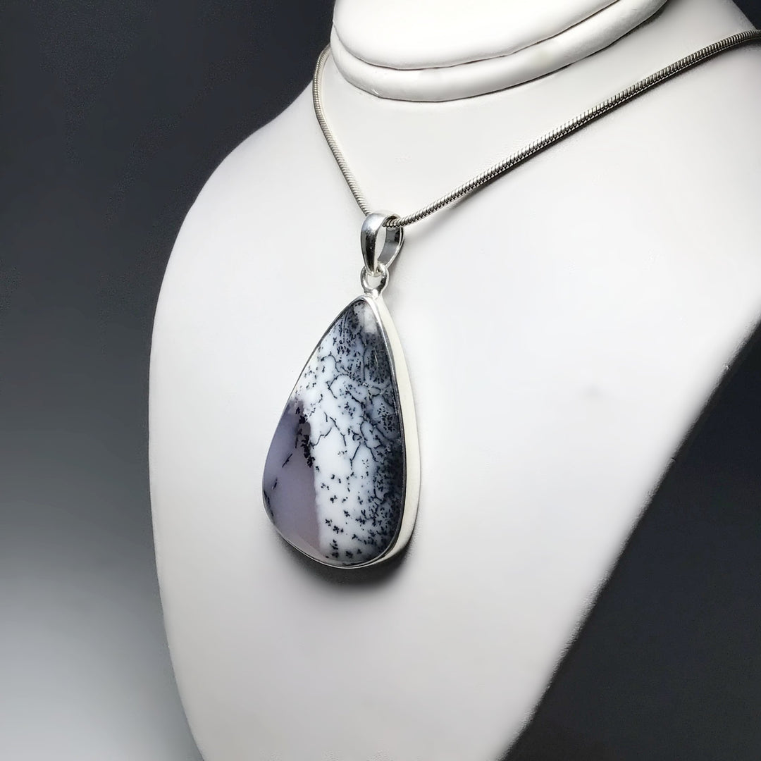 Dendritic Opal Pendant - Rocks and Gems Canada