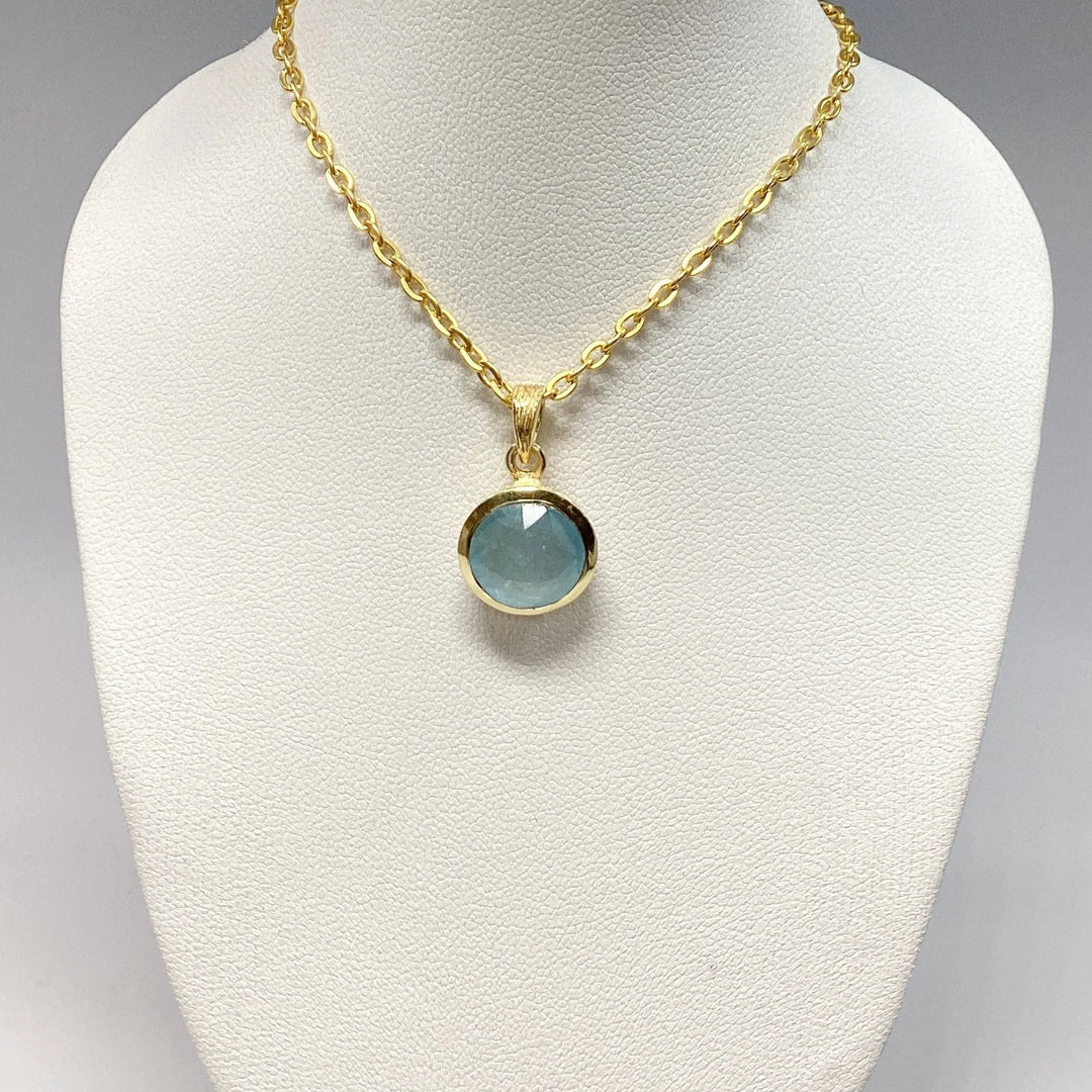 Aquamarine Pendant - Rocks and Gems Canada