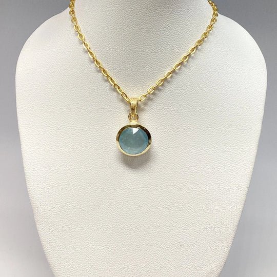 Aquamarine Pendant - Rocks and Gems Canada