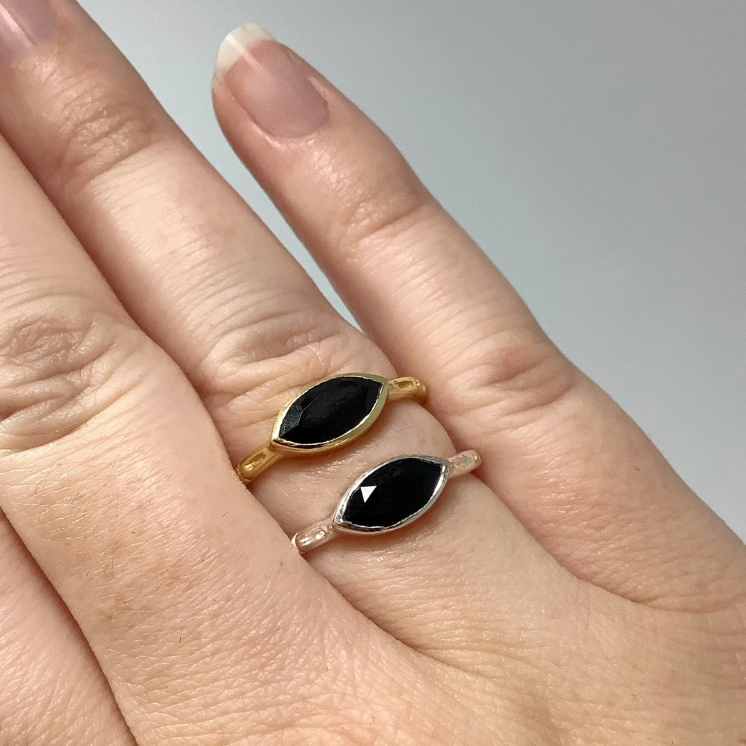 Black Onyx Ring - Rocks and Gems Canada