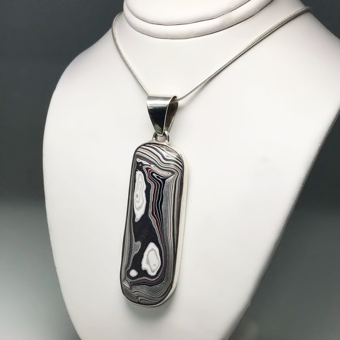 Fordite Pendant - Rocks and Gems Canada