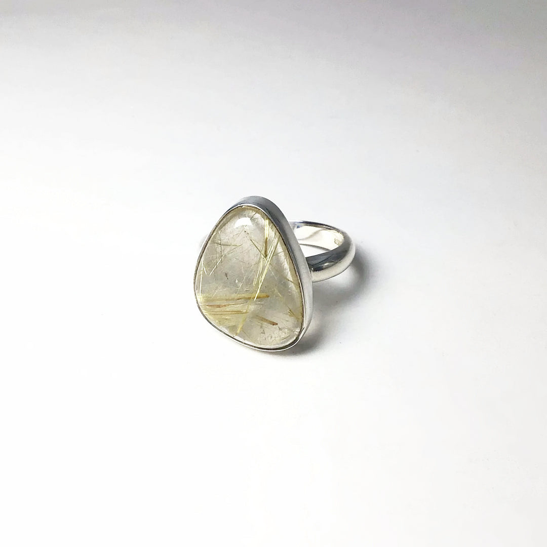 Rutilated Quartz Ring - Rocks and Gems Canada