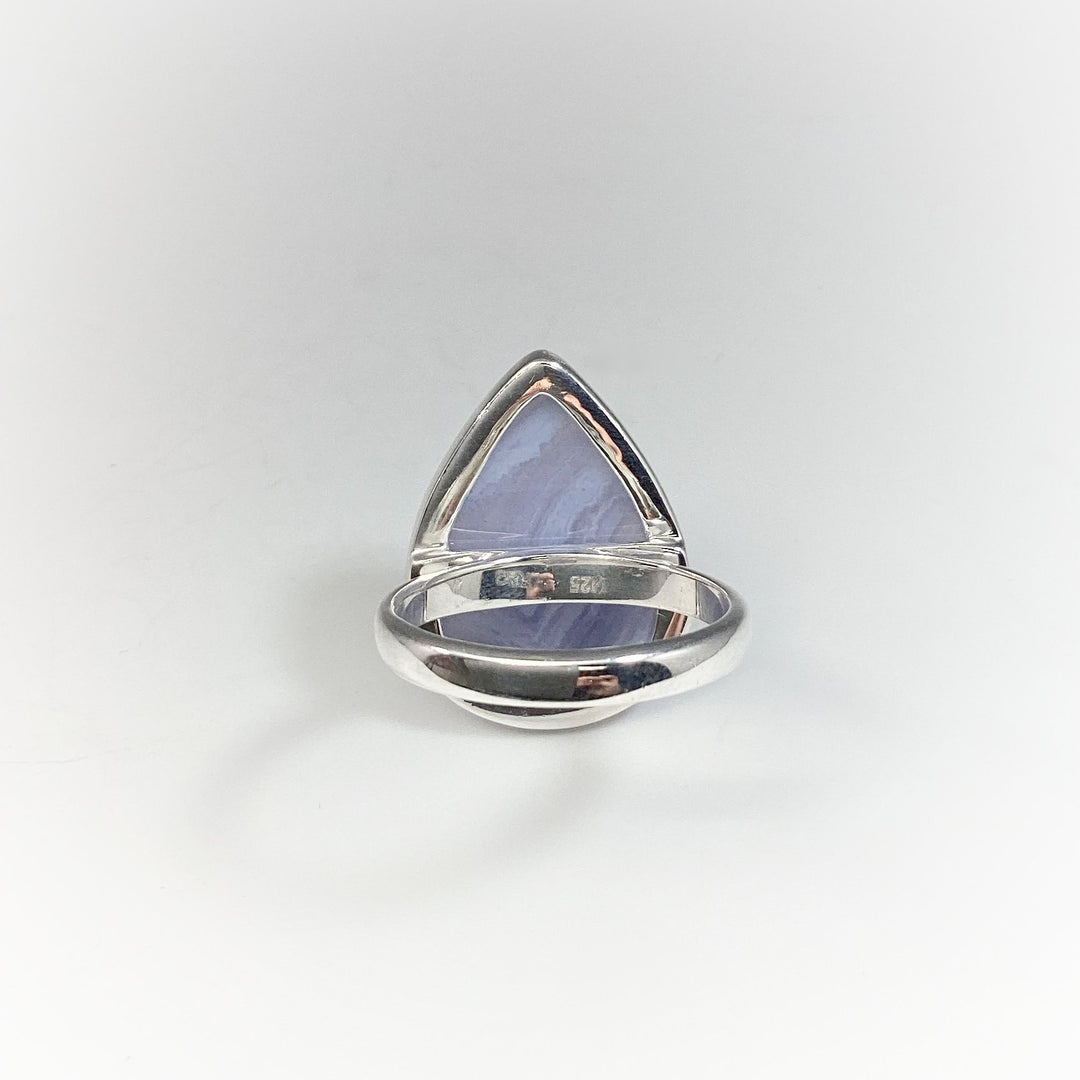 Blue Lace Agate Ring - Rocks and Gems Canada