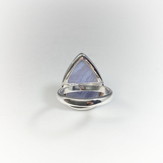 Blue Lace Agate Ring - Rocks and Gems Canada