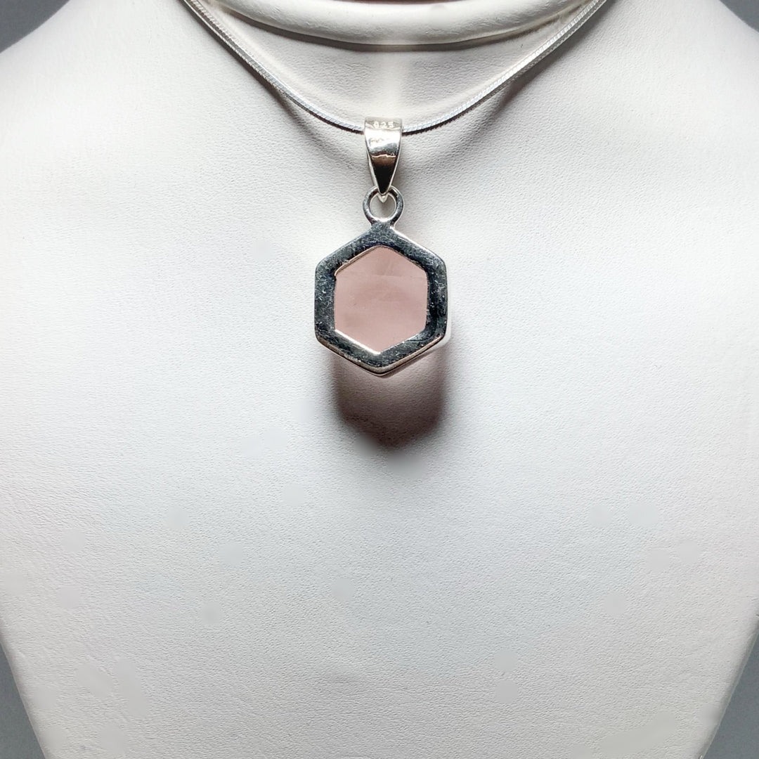 Rose Quartz Pendant - Rocks and Gems Canada