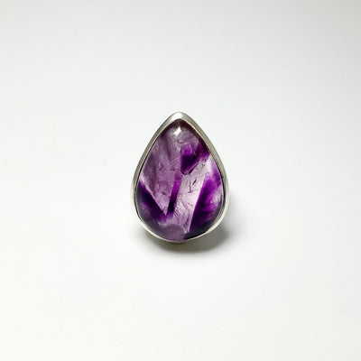 Trapiche Amethyst Ring