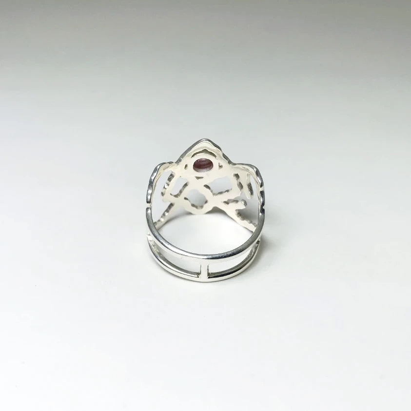 Pink Tourmaline Ring