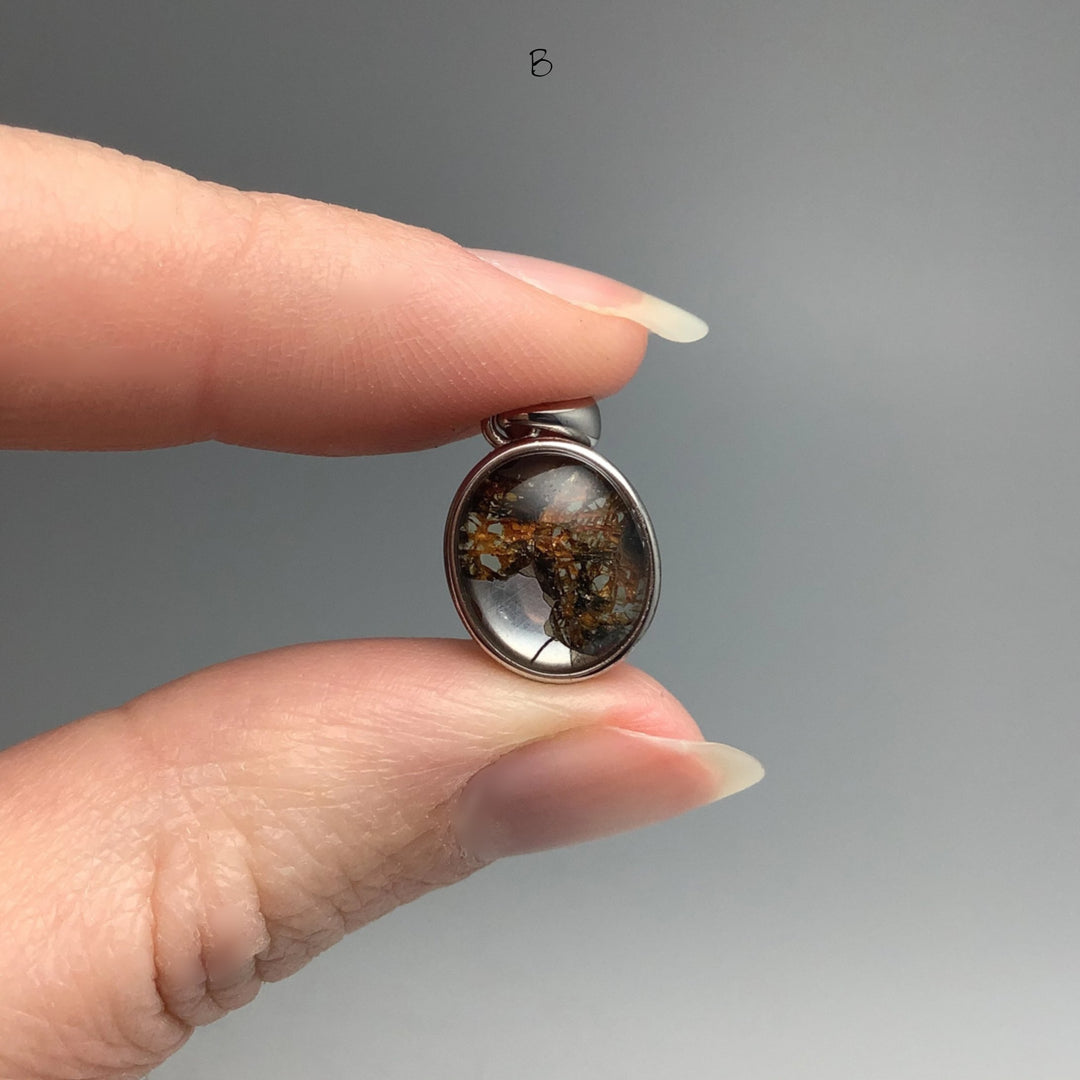 Sericho Meteorite Pendant - Rocks and Gems Canada