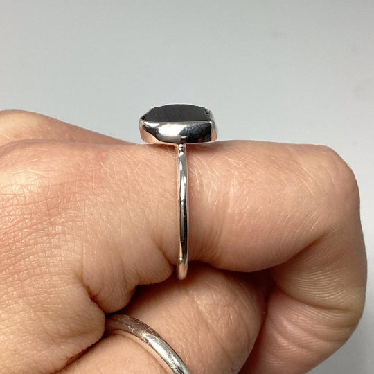 Raw Elite Shungite Ring - Rocks and Gems Canada