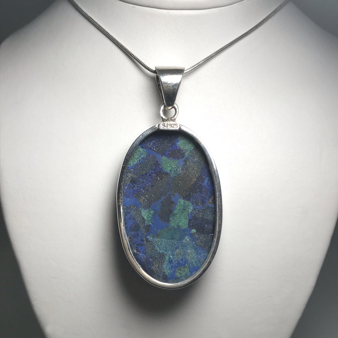 Azurite-Malachite Pendant