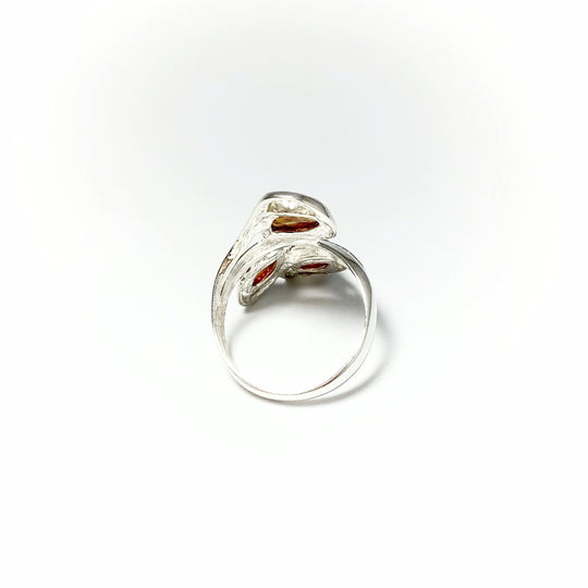 Cognac Amber Ring - Rocks and Gems Canada