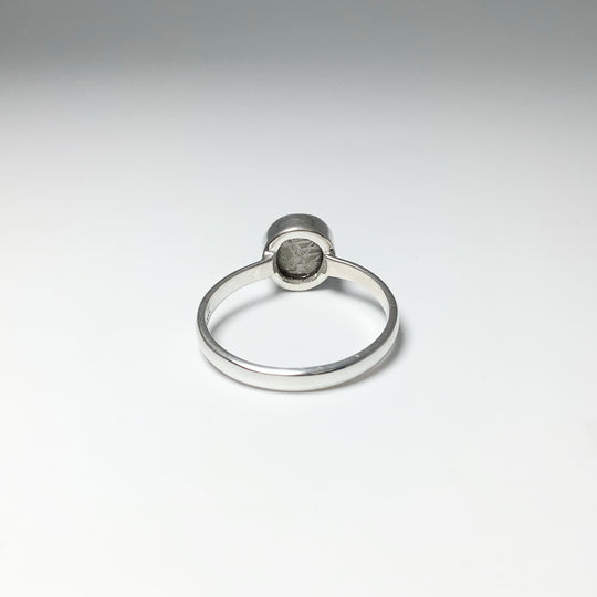 Muonionalusta Meteorite Ring - Rocks and Gems Canada
