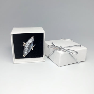 Dendritic Opal Ring