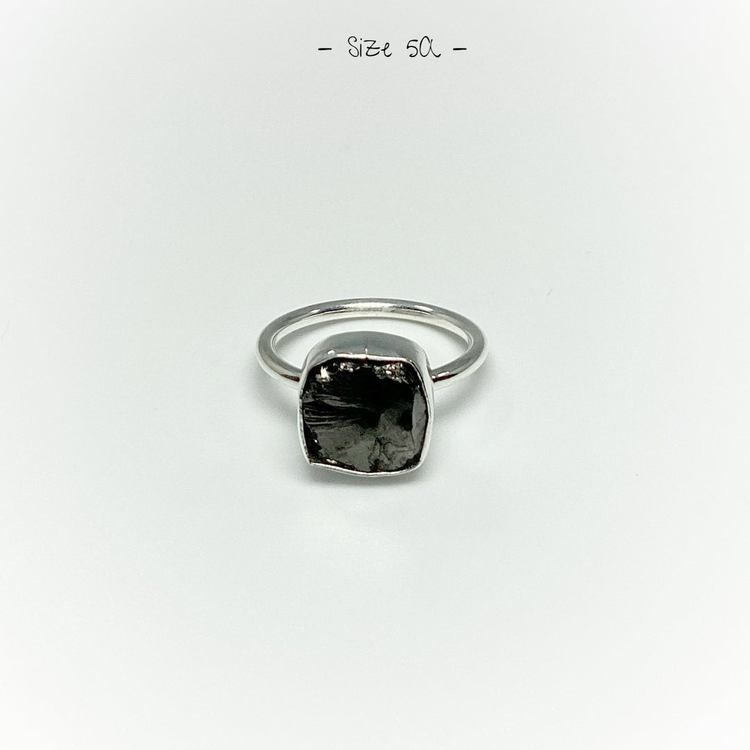 Raw Elite Shungite Ring - Rocks and Gems Canada