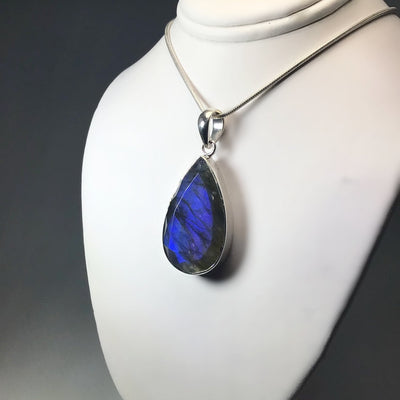 Faceted Labradorite Pendant