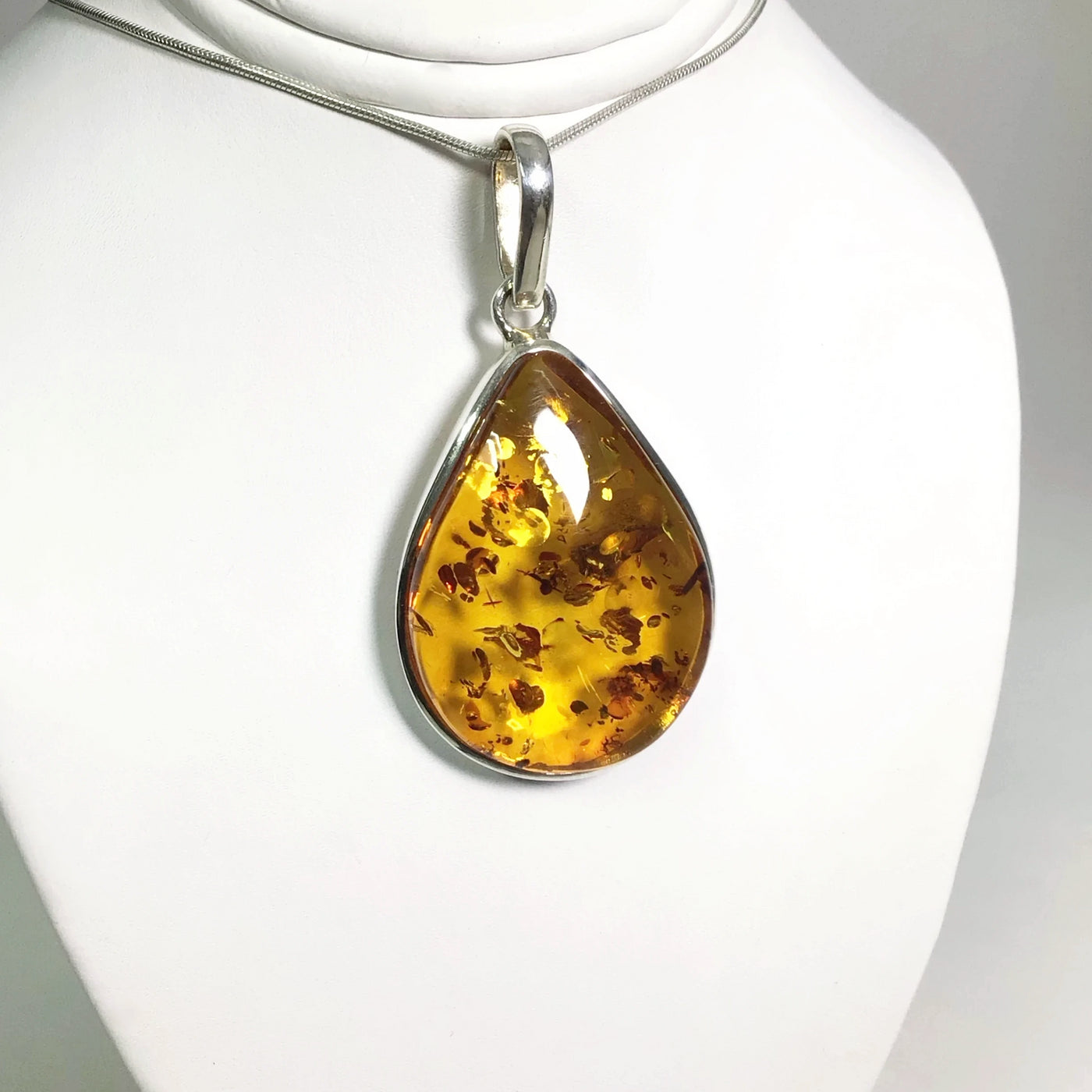 Cognac Amber Pendant