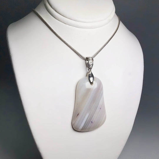 Natural Agate Pendant - Rocks and Gems Canada