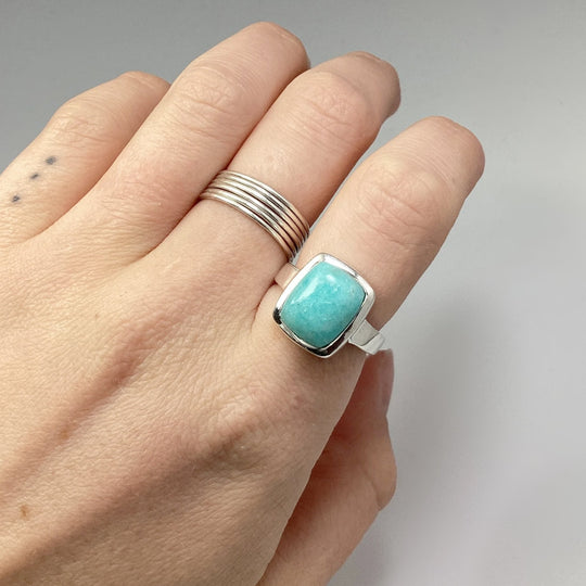 Amazonite Ring - Rocks and Gems Canada