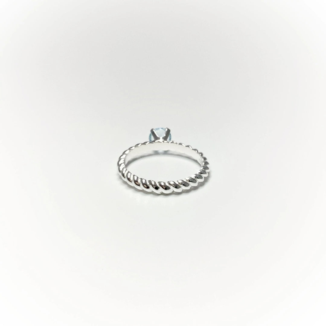 Blue Topaz Ring - Rocks and Gems Canada