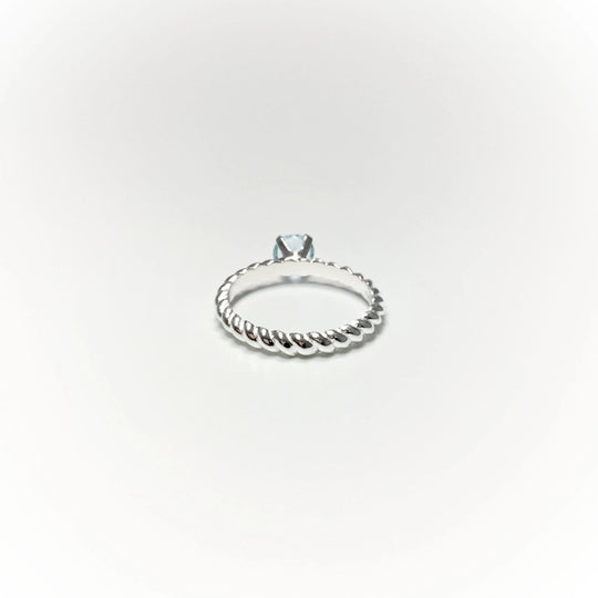 Blue Topaz Ring - Rocks and Gems Canada