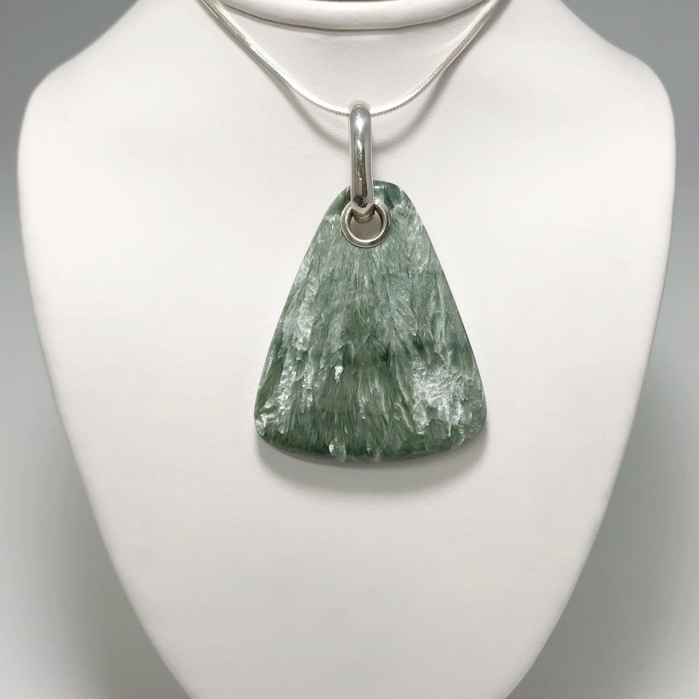 Seraphenite Pendant - Rocks and Gems Canada
