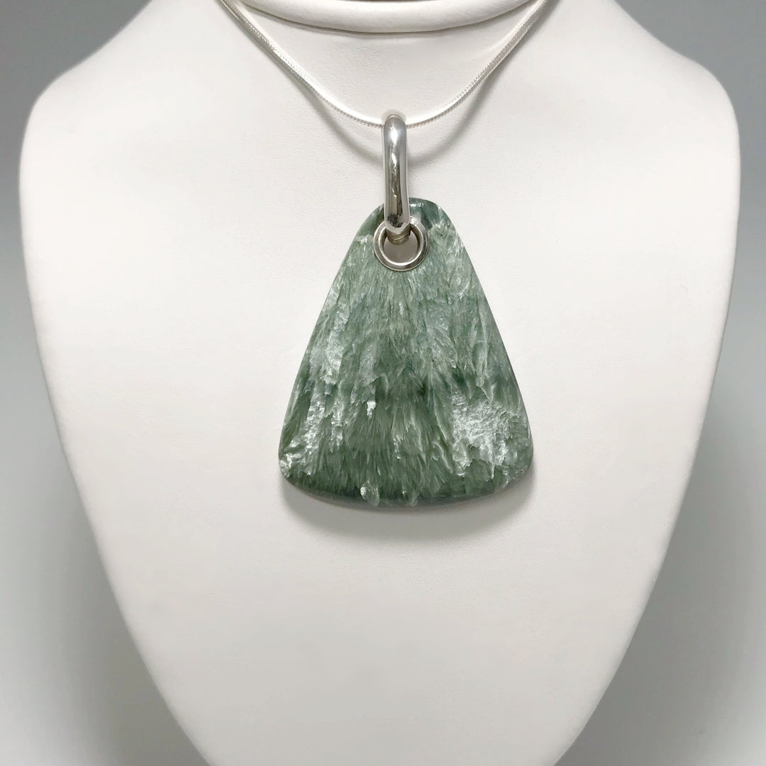 Seraphenite Pendant - Rocks and Gems Canada