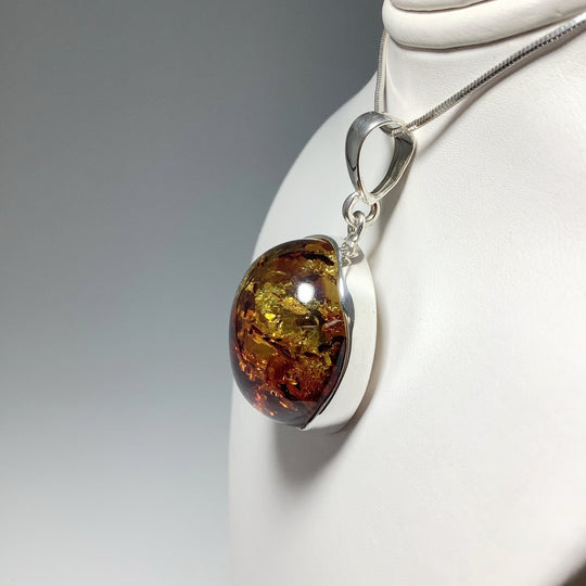 Ombre Amber Pendant - Rocks and Gems Canada