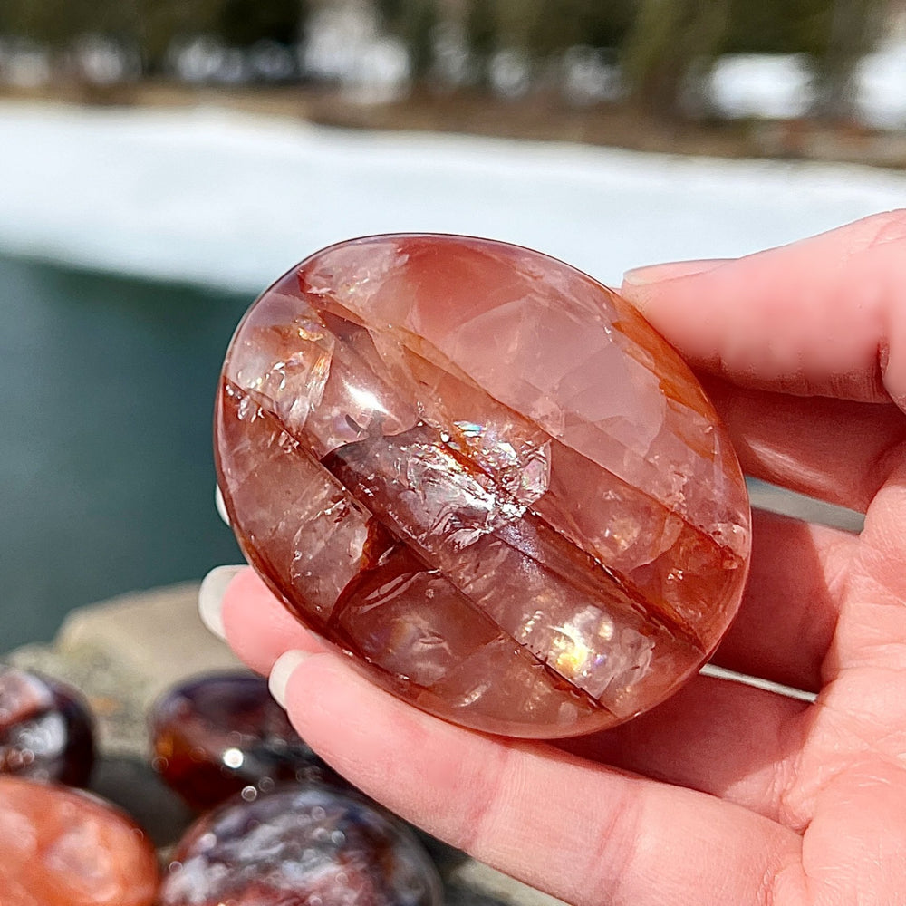 Red Hematoid Quartz Tumble - Rocks and Gems Canada