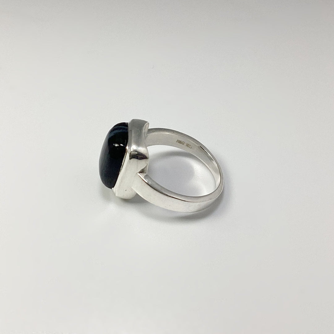 Blue Tiger Eye Ring - Rocks and Gems Canada