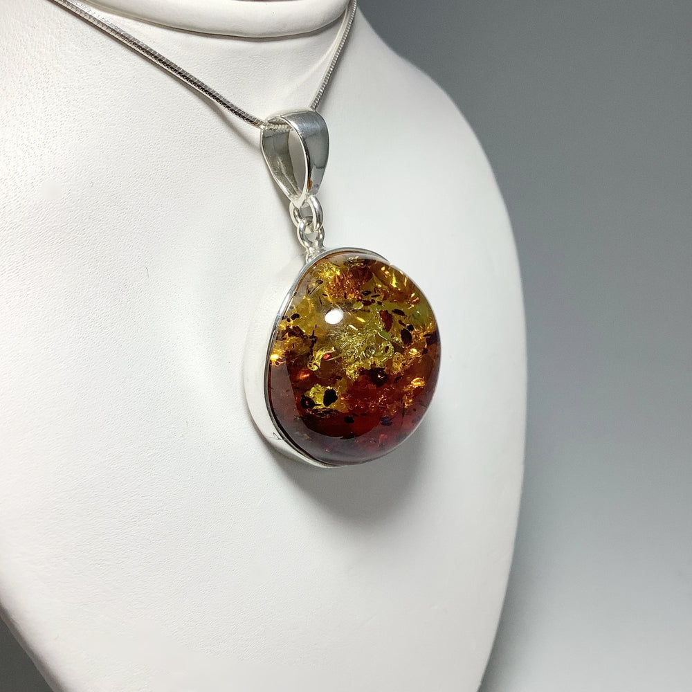 Ombre Amber Pendant - Rocks and Gems Canada