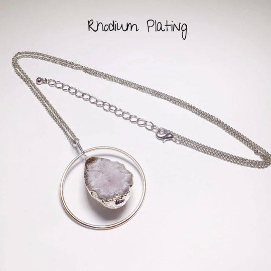 Geode Necklace - Rocks and Gems Canada