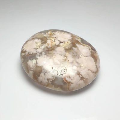 Flower Agate Palm Stone