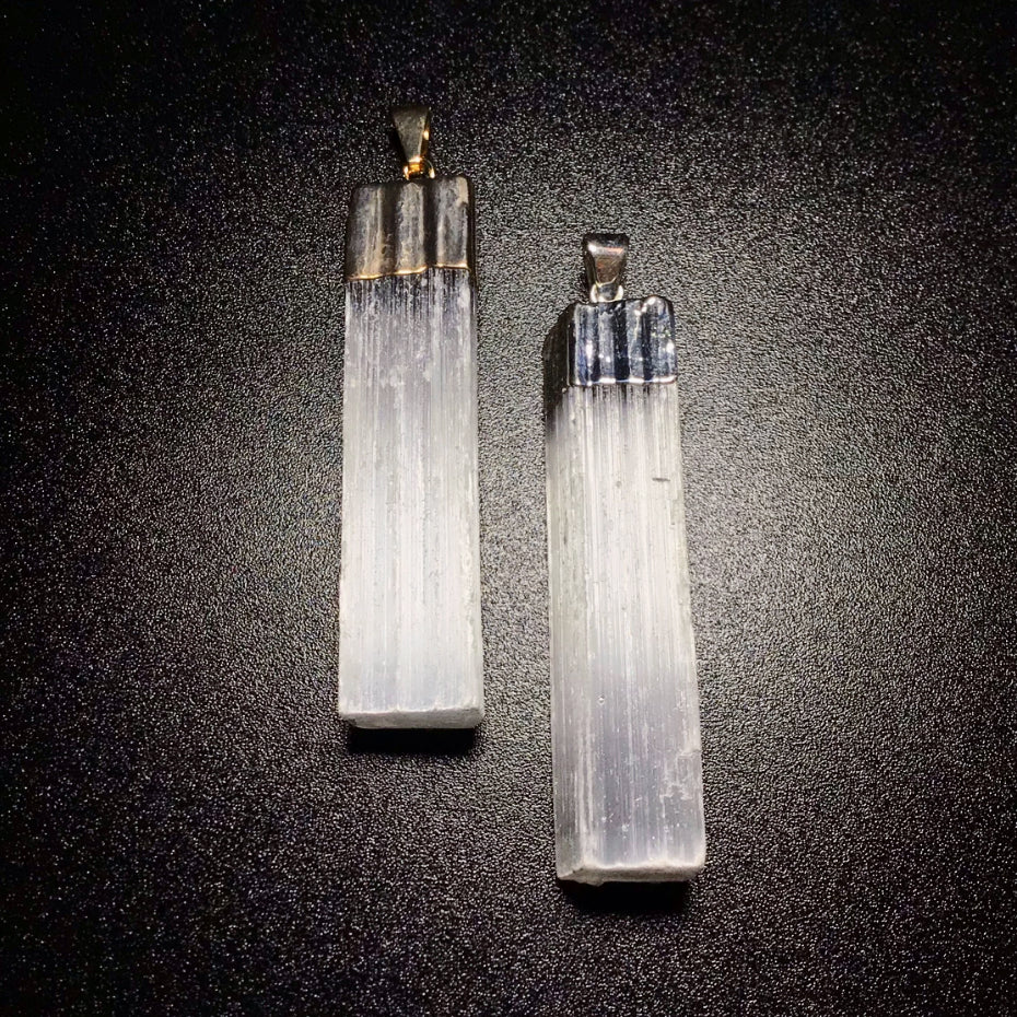 Selenite Pendant - Rocks and Gems Canada