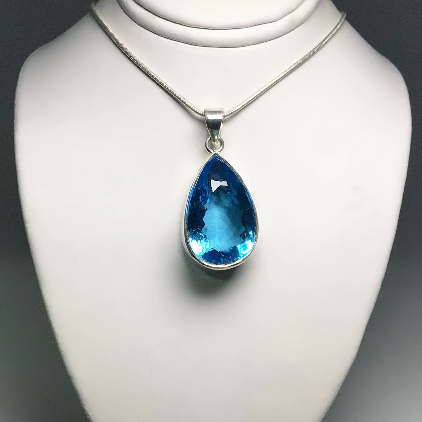 London Blue Topaz Pendant