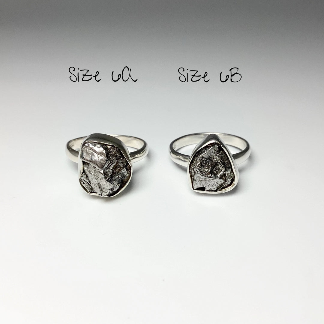 Campo Del Cielo Meteorite Ring - Rocks and Gems Canada