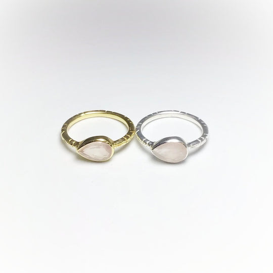 Rose Quartz Ring - Rocks and Gems Canada