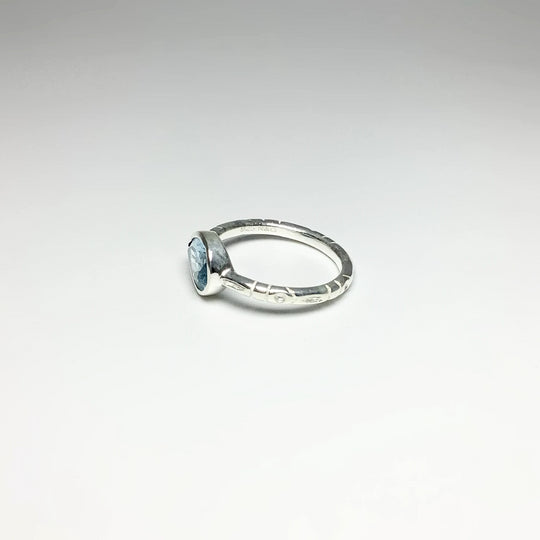 Blue Topaz Ring - Rocks and Gems Canada