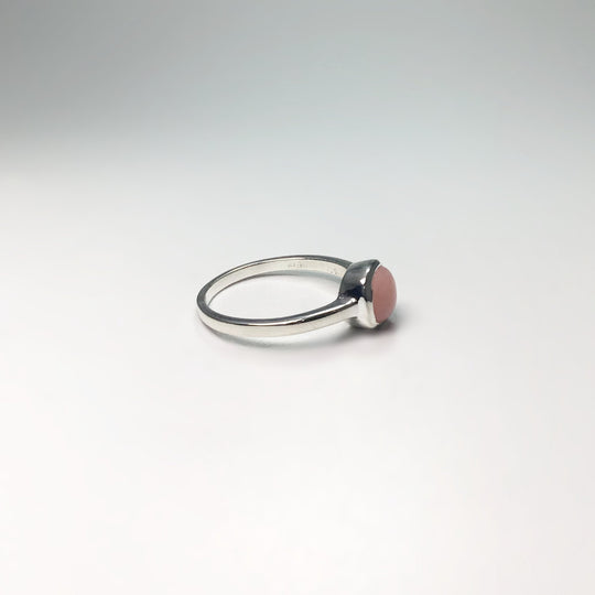 Pink Peruvian Opal Ring - Rocks and Gems Canada