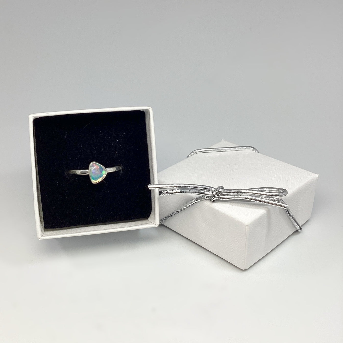 Ethiopian Fire Opal Ring