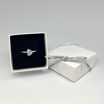 Ethiopian Fire Opal Ring