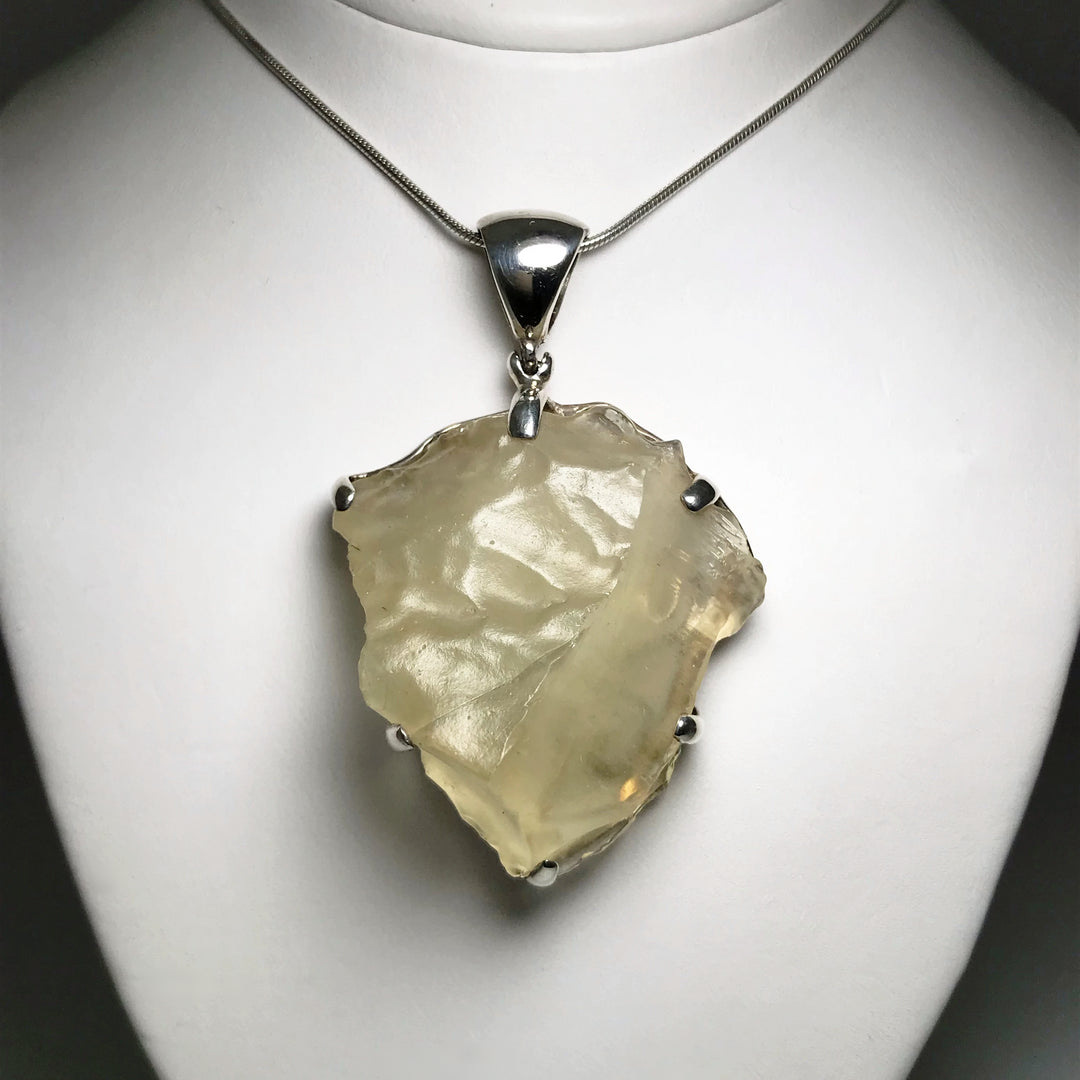 Libyan Desert Glass Pendant - Rocks and Gems Canada