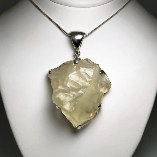 Libyan Desert Glass Pendant - Rocks and Gems Canada