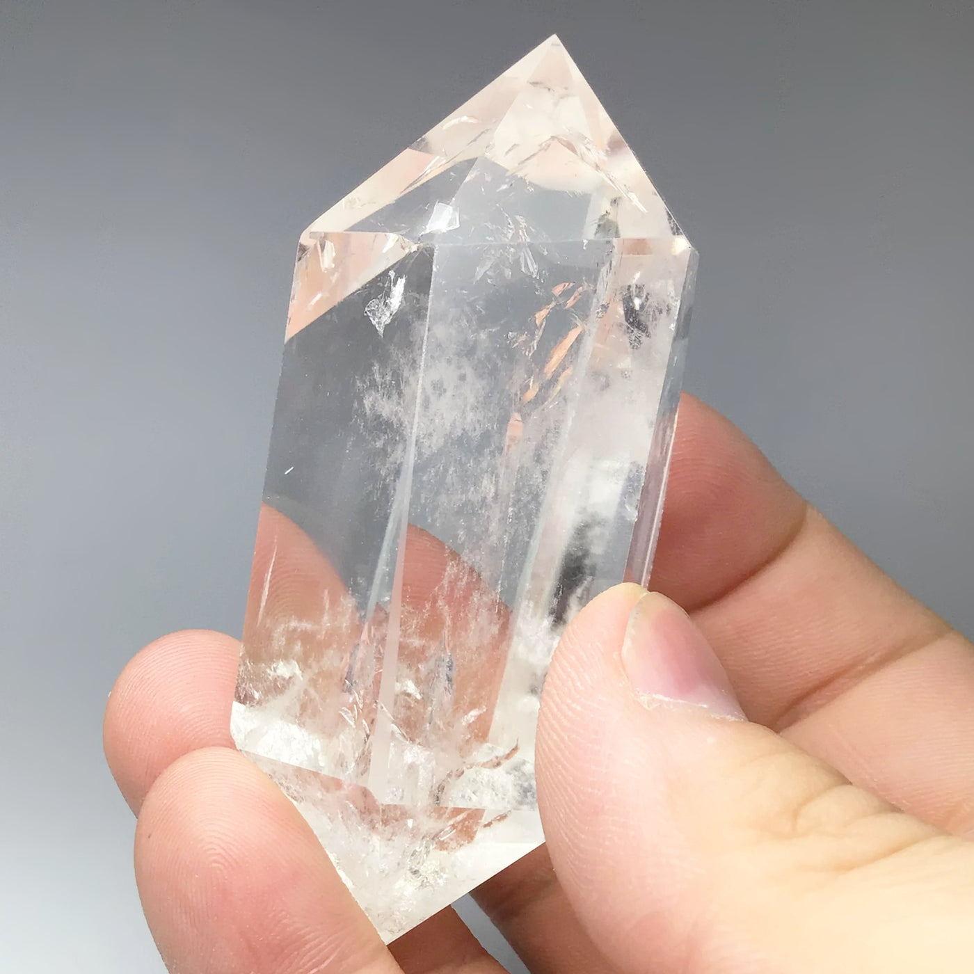 Double Terminated Clear Quartz Point