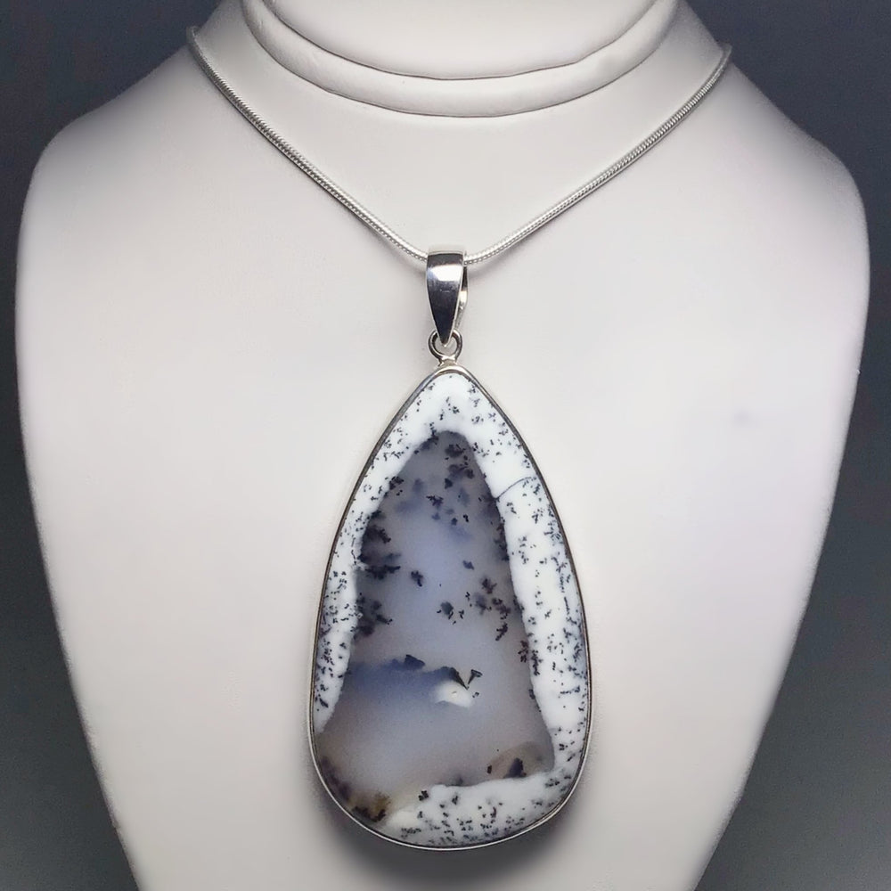 Dendritic Opal Pendant - Rocks and Gems Canada