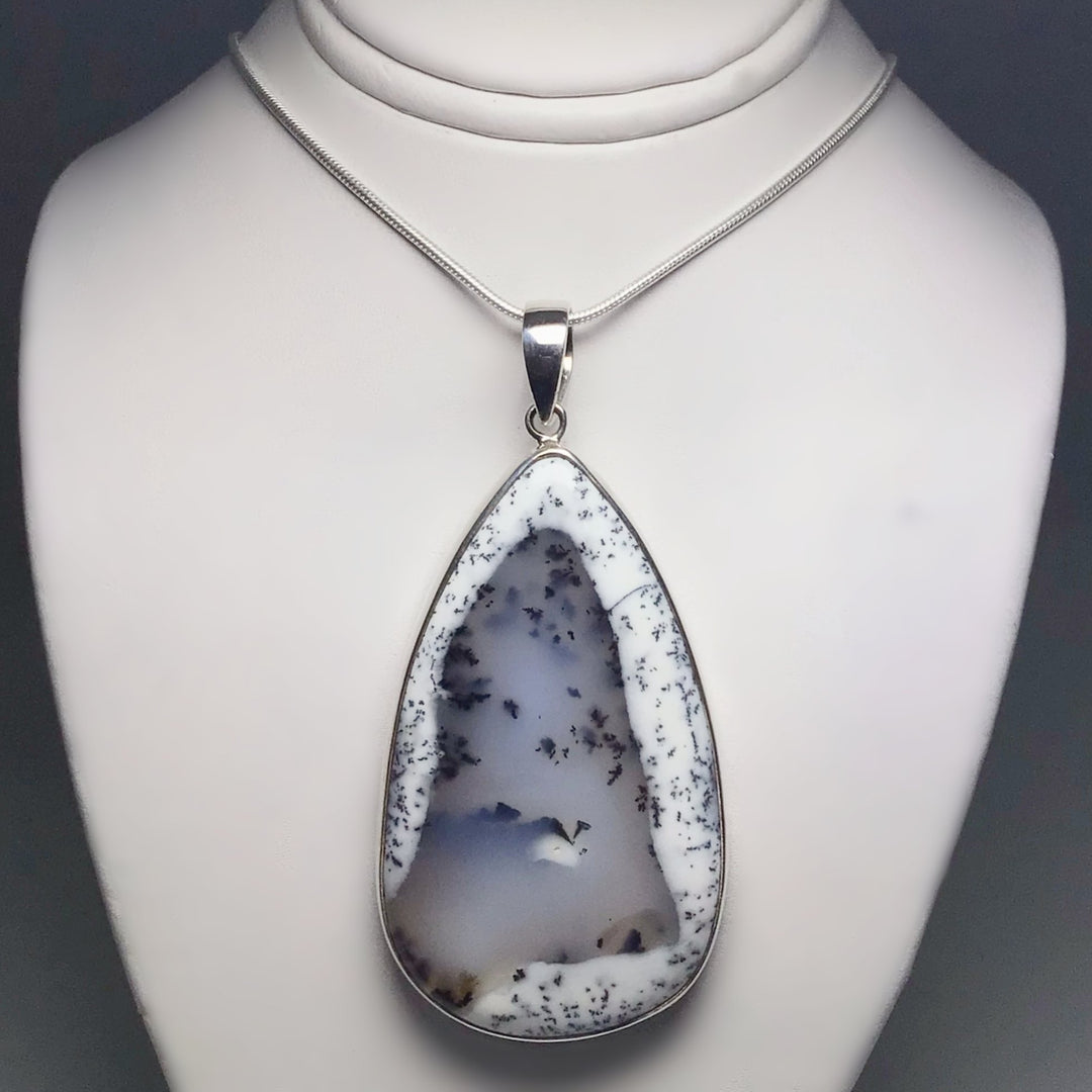 Dendritic Opal Pendant - Rocks and Gems Canada