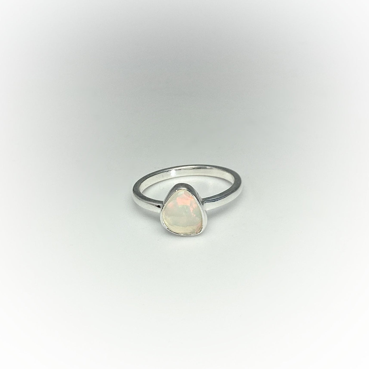 Ethiopian Fire Opal Ring