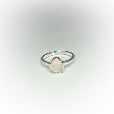 Ethiopian Fire Opal Ring